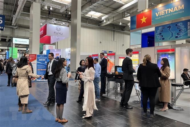 Многие вьетнамские предприятия принимают участие в Hannover Messe в Германии