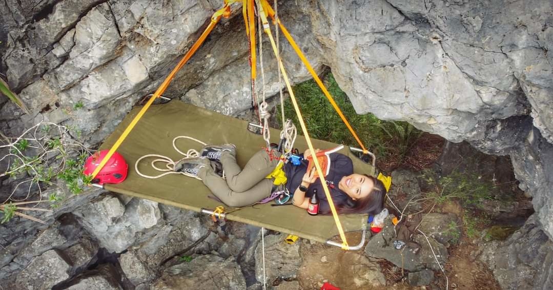 Кемпинг на вертикальных скалах