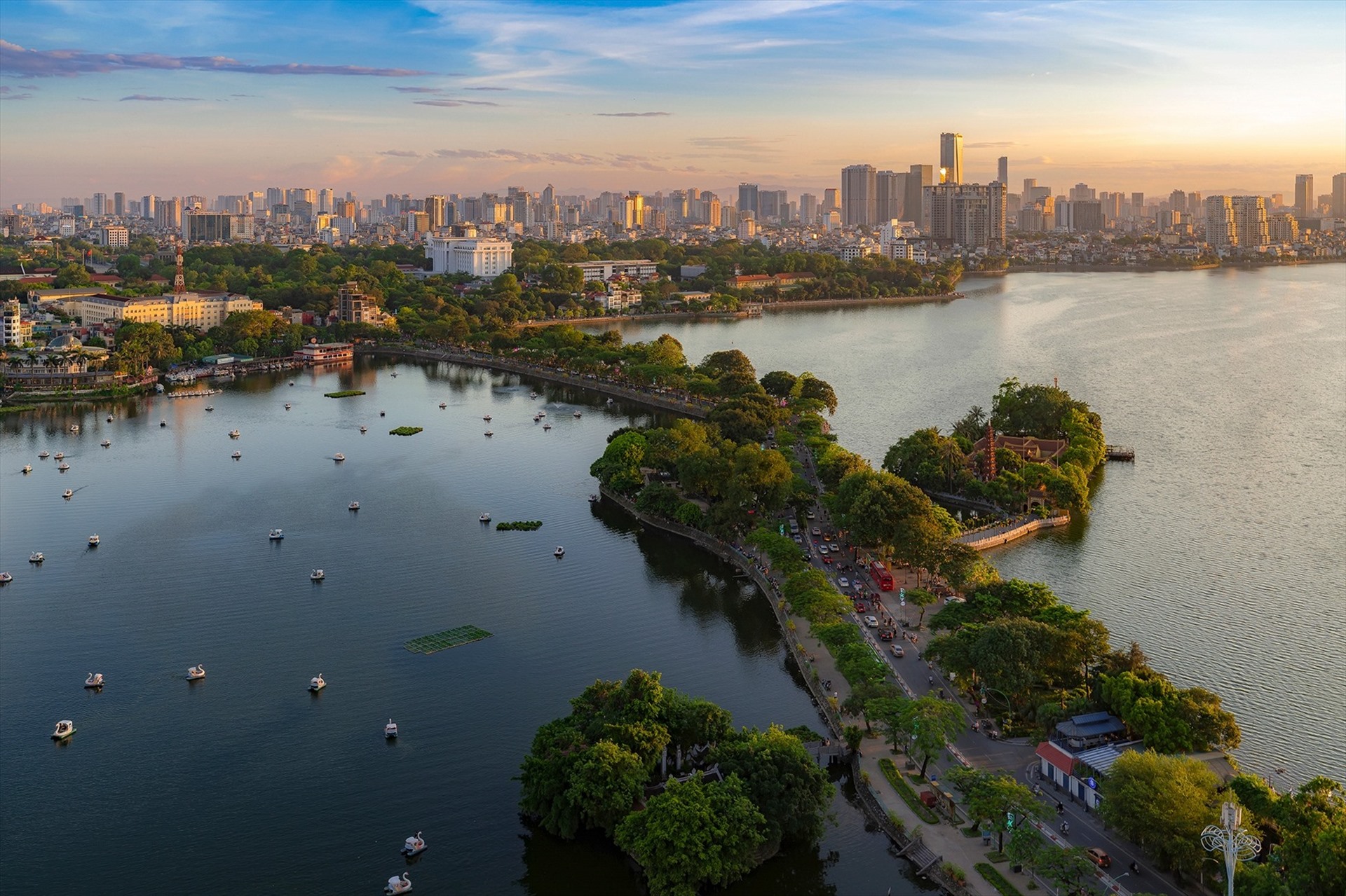 Ханой несколько раз отмечен на мировой туристической карте