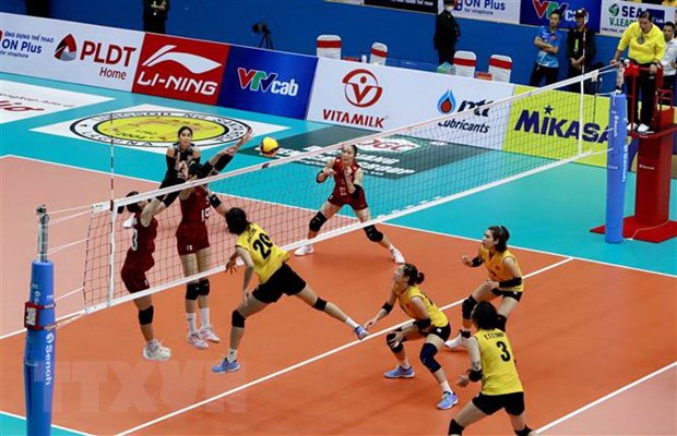Вьетнам занял второе место в первом финальном раунде Чемпионата Юго-Восточной Азии по волейболу среди женщин