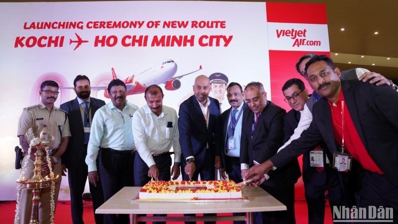 «Vietjet» открывает первый прямой рейс из Вьетнама в Коччи Индия
