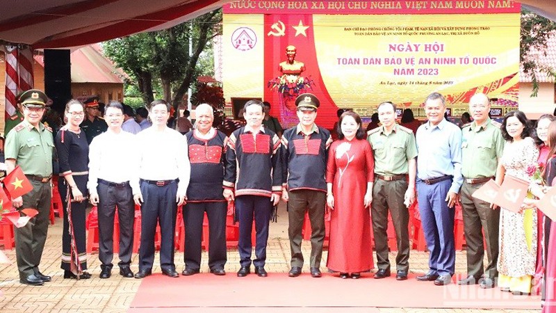 Содействие движению всенародной защиты безопасности Отечества в провинции Даклак