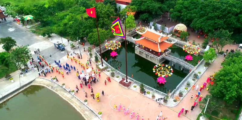 Посещение древнего храма Ланьзянг