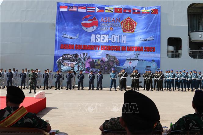 Открытие первых учений солидарности АСЕАН в Индонезии