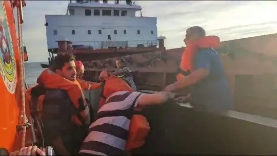 Взрыв прогремел на торговом судне поблизости от дунайского рукава Сулина