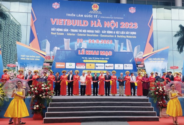 В Ханое открылась вторая международная выставка VIETBUILD 2023