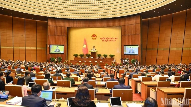 Первый пресс-релиз о работе 6-й сессии Национального собрания XV созыва