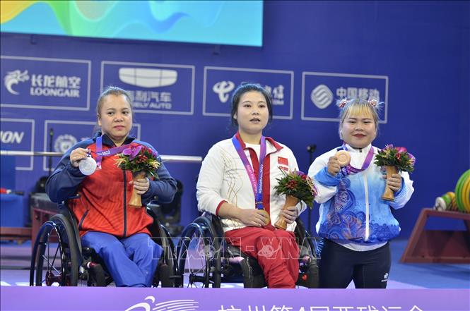 Asian Para Games 4 Вьетнам завоевал серебряную медаль по тяжелой атлетике