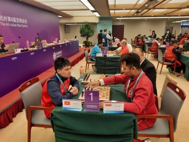 Asian Para Games 4 Вьетнамские шахматисты выиграли 5 серебряных медалей