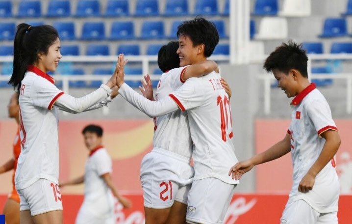 Женская сборная Вьетнама одержала победу над женской сборной Индии