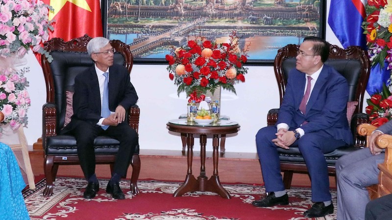 Г Хошимин уделяет внимание развитию сотрудничества с камбоджийскими местностями