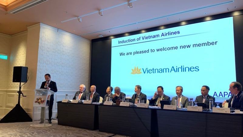 Авиакомпания Vietnam Airlines вступила в Ассоциацию азиатско-тихоокеанских авиакомпаний