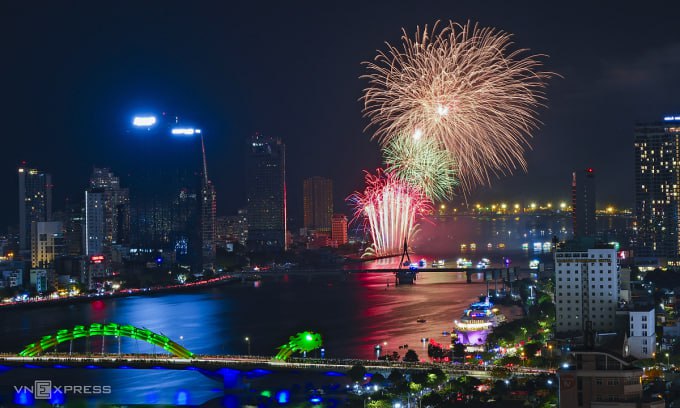 США, Германия и Китай примут участие в Международном фестивале фейерверков в Дананге в 2024 году
