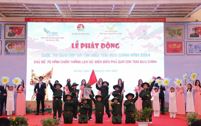 Запуск конкурса по сбору почтовых марок об исторической победе Дьенбьенфу