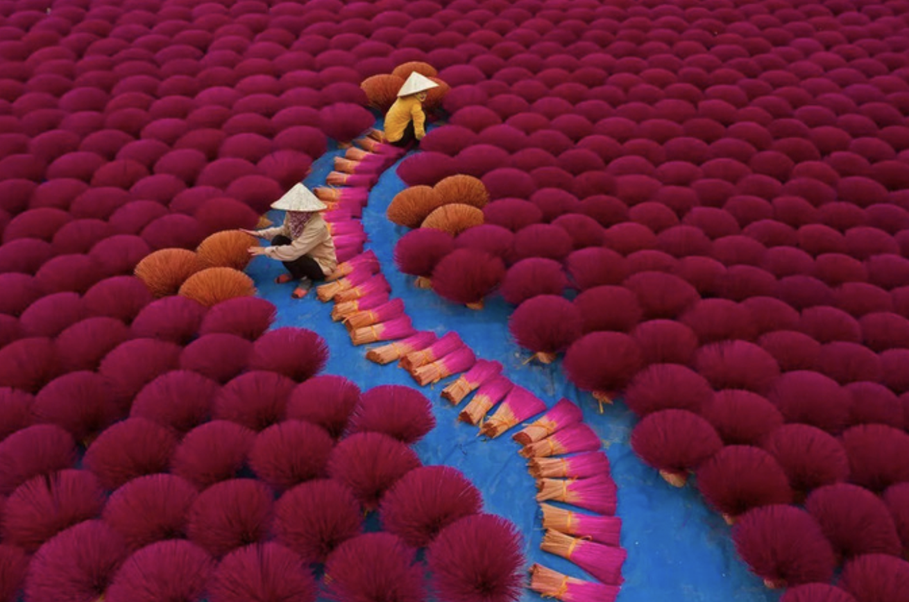 Репортаж о столетней деревне благовоний в Ханое появился в бельгийских СМИ