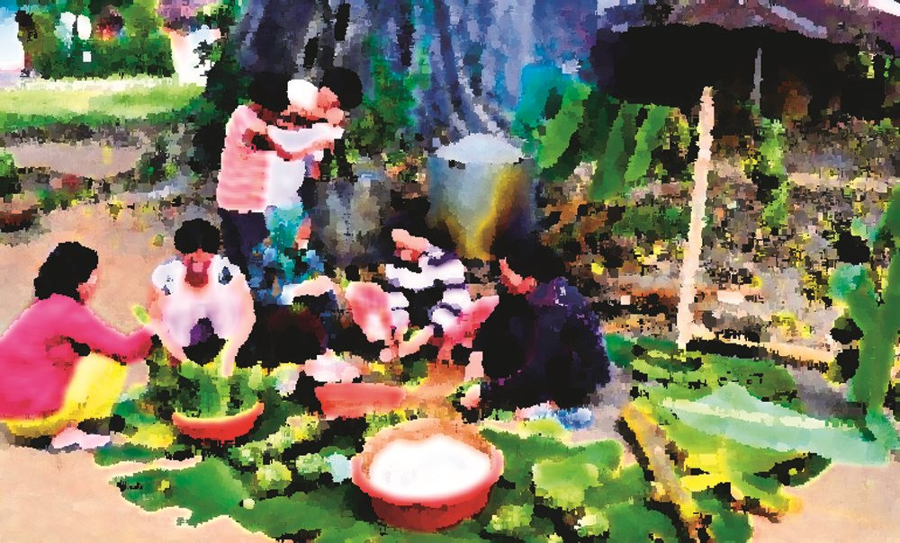 Аромат традиционного новогоднего праздника Тэт в древних стихах