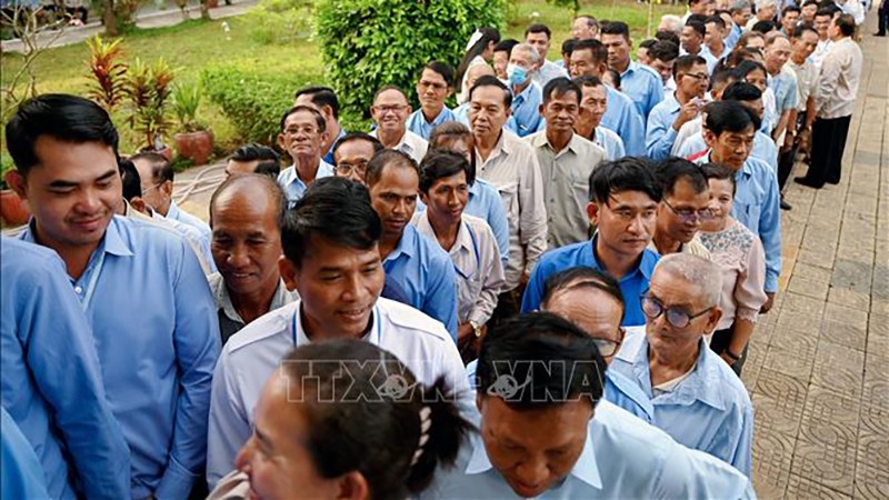 Поздравительное письмо в связи с успешными выборами в Сенат Камбоджи