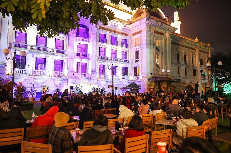 В Ханойском оперном театре открылось пространство «Музыкальный сад»