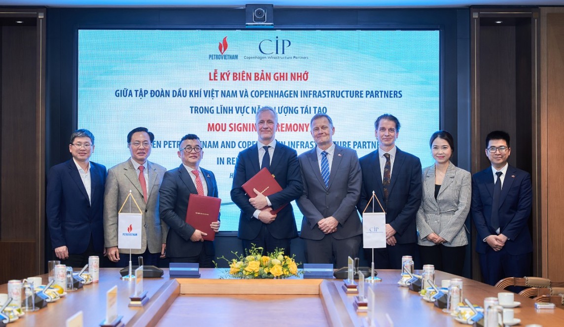 Petrovietnam и ведущая датская корпорация сотрудничают в развитии возобновляемой энергетики