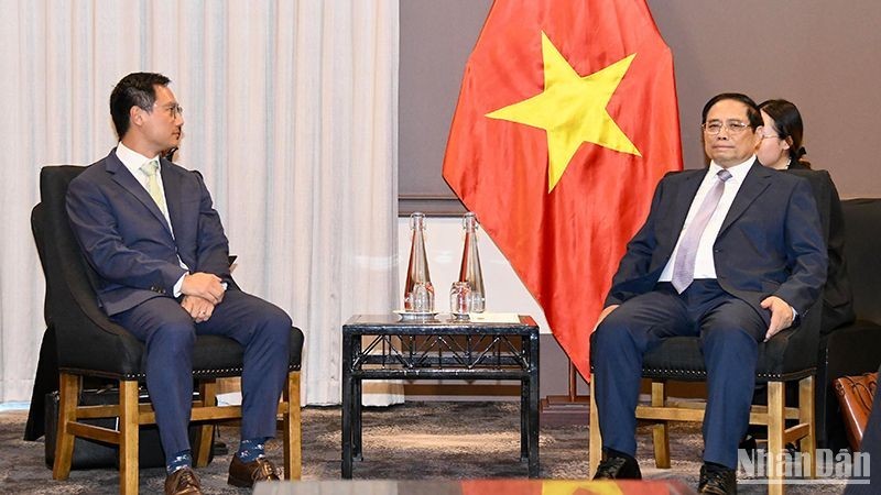 Премьер-министр Фам Минь Тьинь принял руководителей некоторых крупных корпораций Австралии