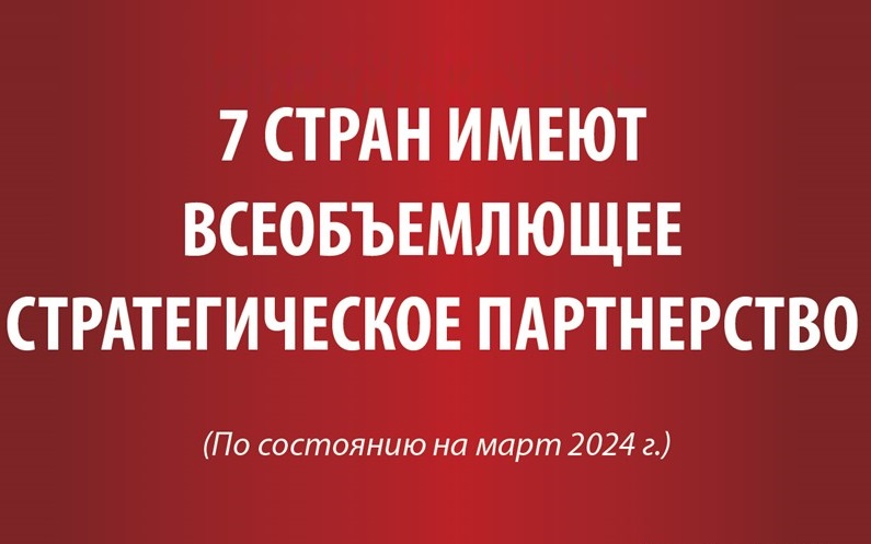 7 стран имеют всеобъемлющее стратегическое партнерство с Вьетнамом
