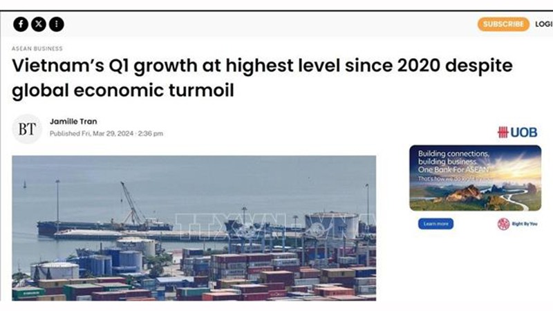 Сингапурская газета оценила возможность экономического роста Вьетнама в краткосрочной перспективе