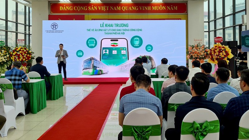 Ханой внедрил виртуальные билеты для использования в общественном пассажирском транспорте