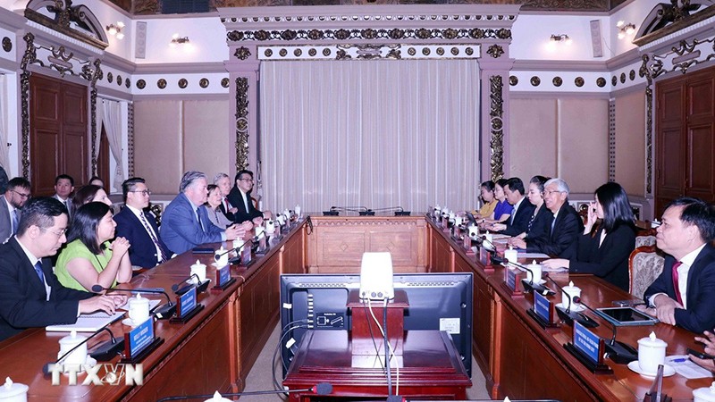 Город Хошимин и штат Вашингтон США продвигают экономическое сотрудничество