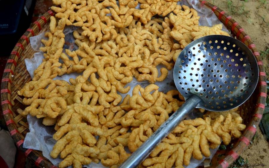 Традиционные имбирные пирожки у кхмеров