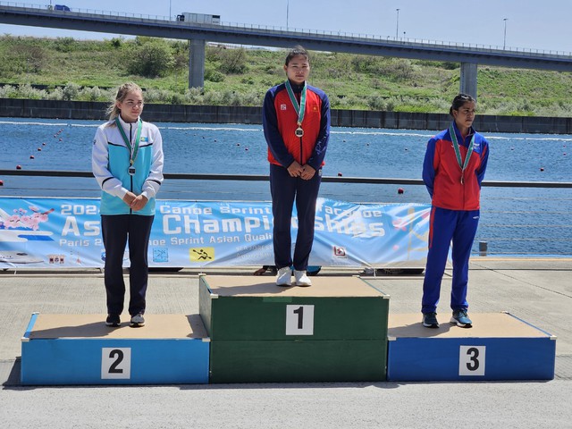 Сборная Вьетнама по гребле на каноэ завоевала золотую медаль на чемпионате Азии 2024 года
