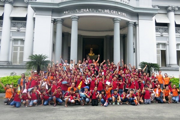 В музей г Хошимина установлен бесплатный вход по случаю Дня освобождения Южного Вьетнама и воссоединения страны