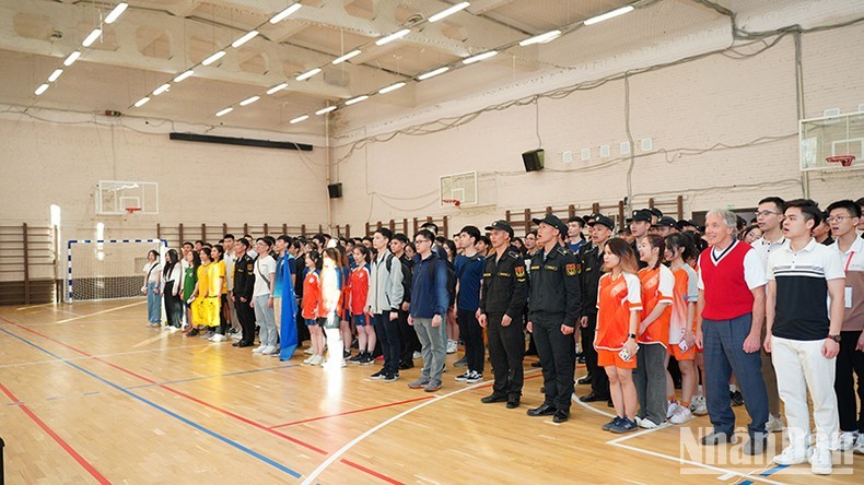 Впечатляющий спортивный фестиваль вьетнамских студентов в Санкт-Петербурге