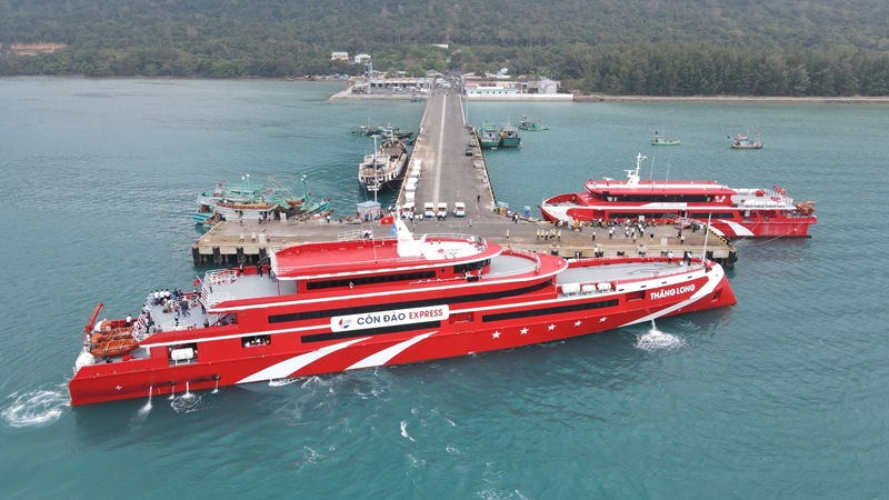 Скоростной корабль Хошимин – Кондао официально вступил в эксплуатацию