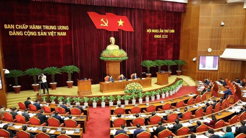 Второй рабочий день девятого пленума ЦК КПВ XIII созыва