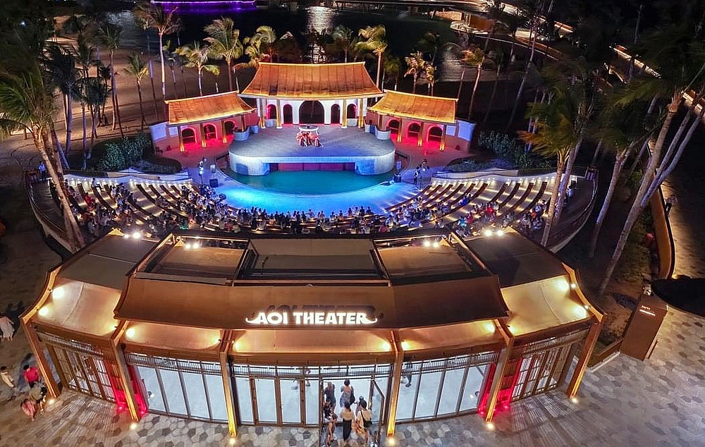 Фукуок открытие первого театра кукол на воде на пляже во Вьетнаме