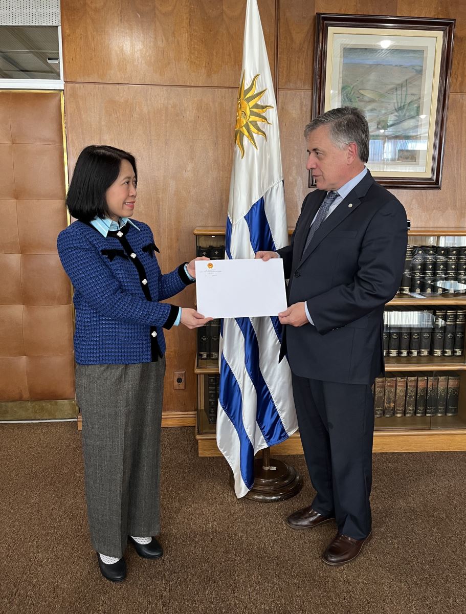 Уругвай обязался поддержать переговоры по соглашению о свободной торговле между Вьетнамом и Меркосур