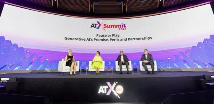 Вьетнамские предприятия принимают участие в выставке Asia Tech X Singapore 2024
