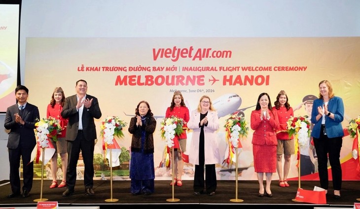 Vietjet открыл рейс, соединяющий Мельбурн и Ханой