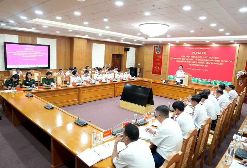 Реализация плана политической работы высокого уровня Сил береговой охраны Вьетнама и Китая