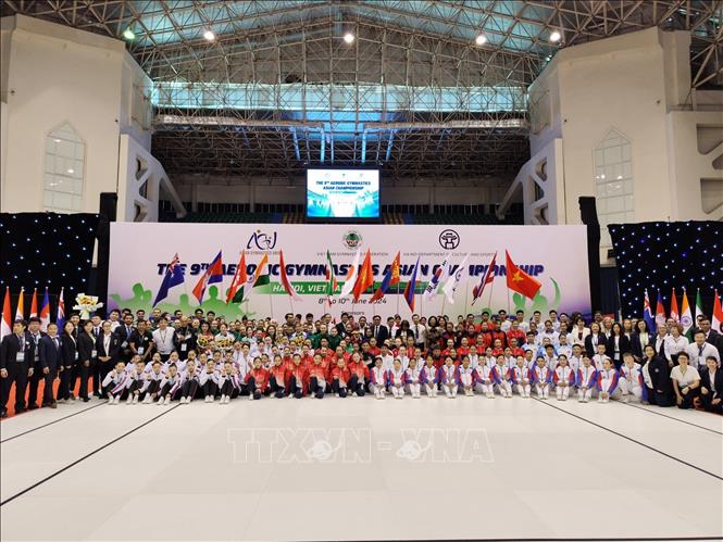 Во Вьетнаме открылся 9-й чемпионат Азии по аэробной гимнастике