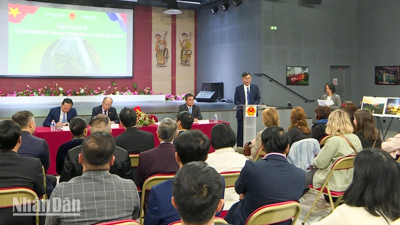 Провинция Куангбинь представила инвестиционный и туристический потенциал французским инвесторам