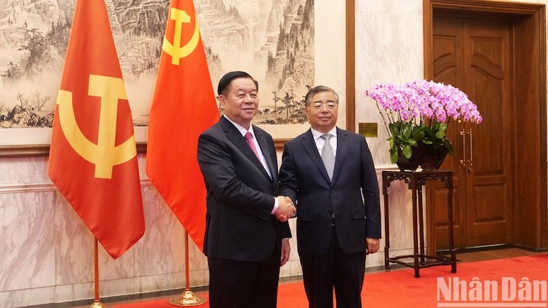 Делегация Коммунистической партии Вьетнама совершает рабочий визит в Китай