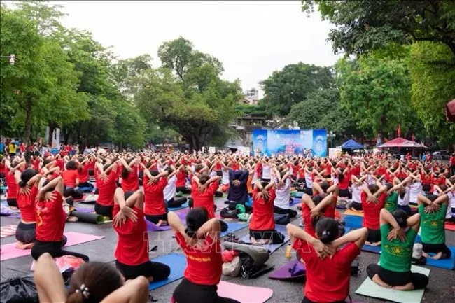 40 провинций и городов Вьетнама примут участие в праздновании Международного дня йоги 2024