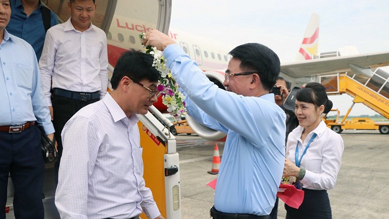 Международный аэропорт Катби принял первый рейс из Лицзяна Китай