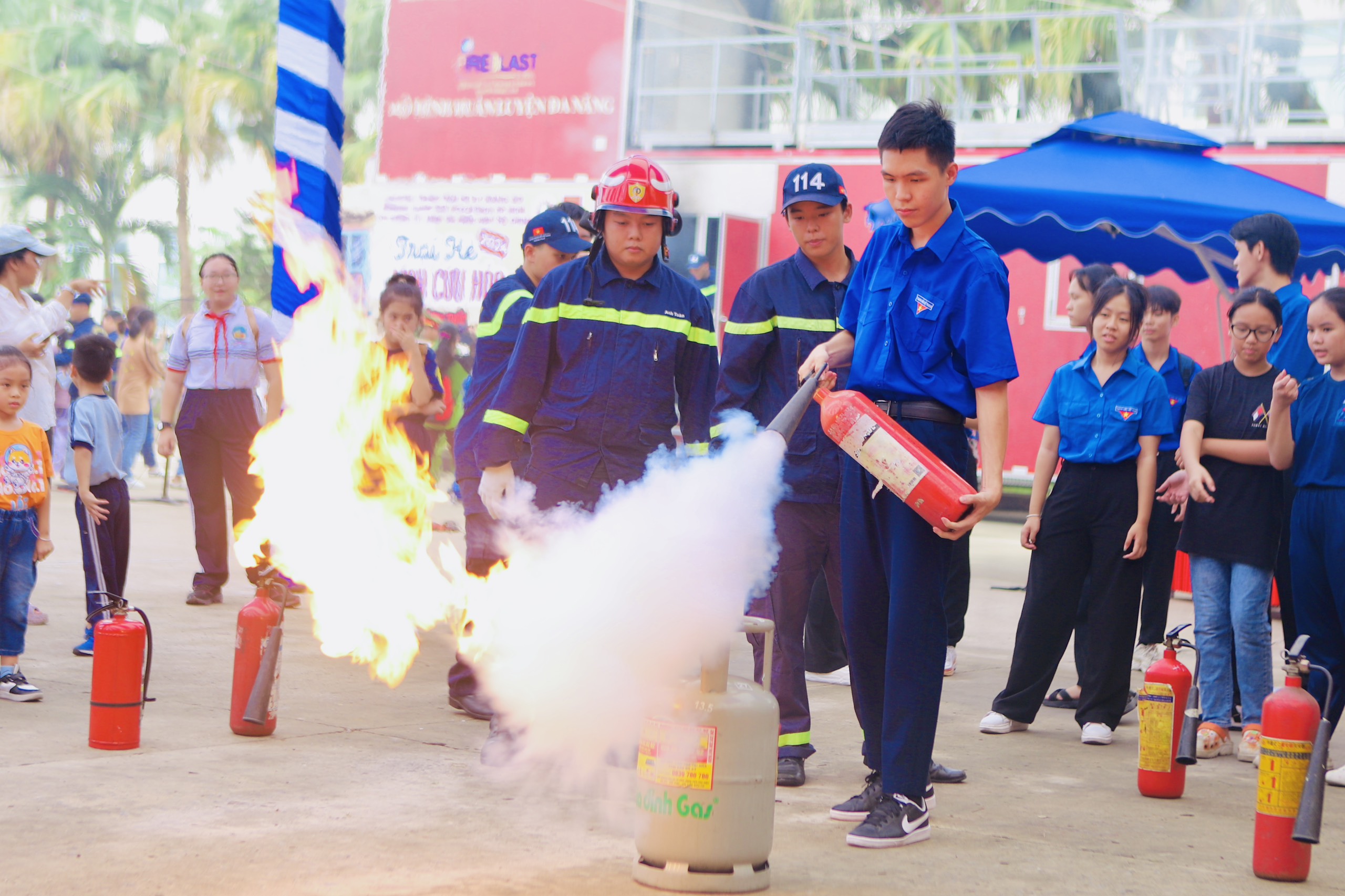 Открытие учебного центра пожарной безопасности