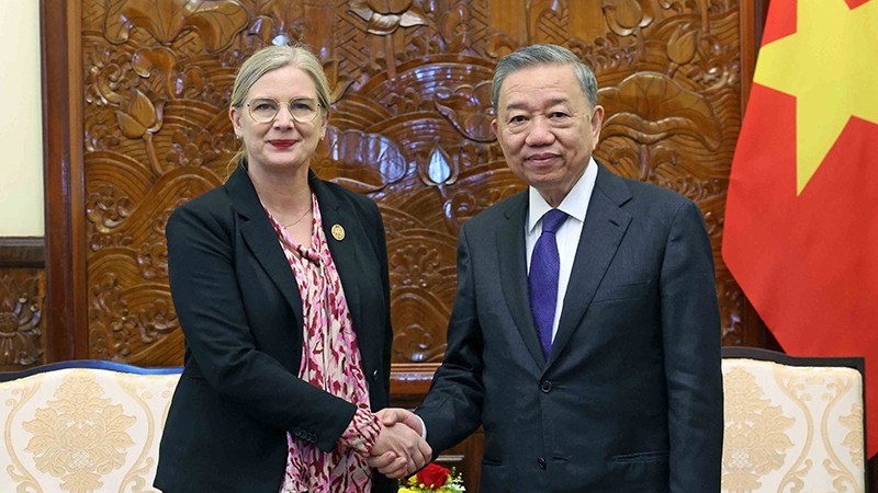 Президент То Лам принял Посла Швеции