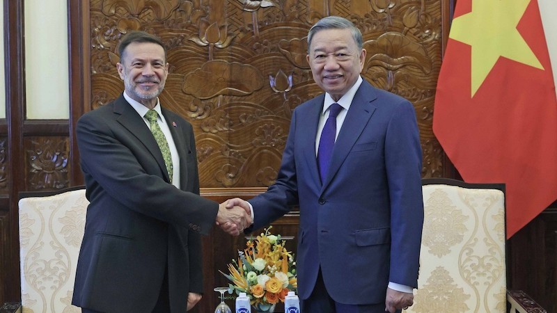 Президент То Лам принял Посла Австралии