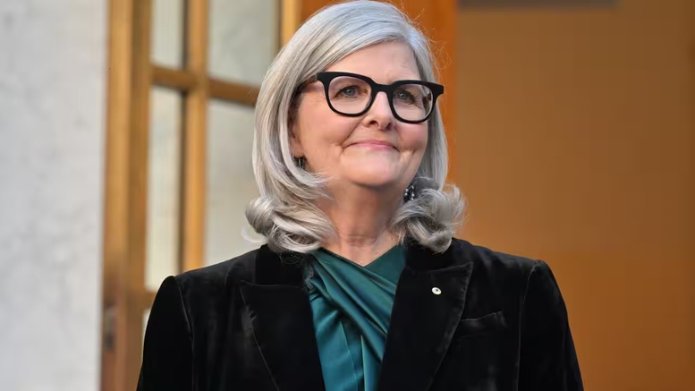 Поздравительная телеграмма в адрес генерального губернатора Австралии Саманта Мостин