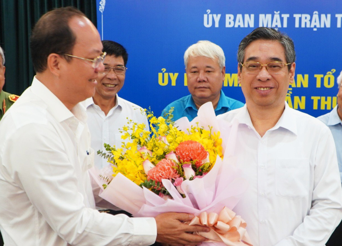 Заместитель секретаря парткома г Хошимин избран председателем Отечественного фронта