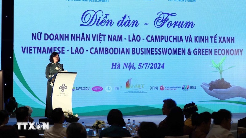 Женщины-предприниматели Вьетнама, Лаоса, Камбоджи и зеленое экономическое развитие
